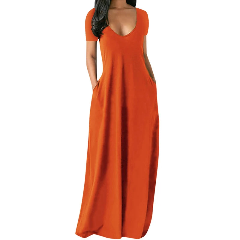 Summer Maxi Dress For Women Clothing