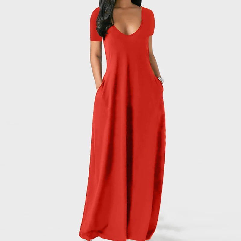 Summer Maxi Dress For Women Clothing